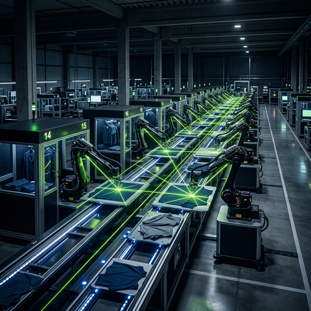 Automated Bulk Apparel Production